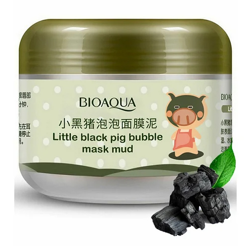 Маска для обличчя Bioaqua Little Pig Bubble Mask Mud 100 г