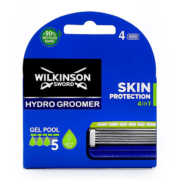 Картриджи для станка для бритья Wilkinson Sword Hydro 5 Groomer Skin Protection 4 шт