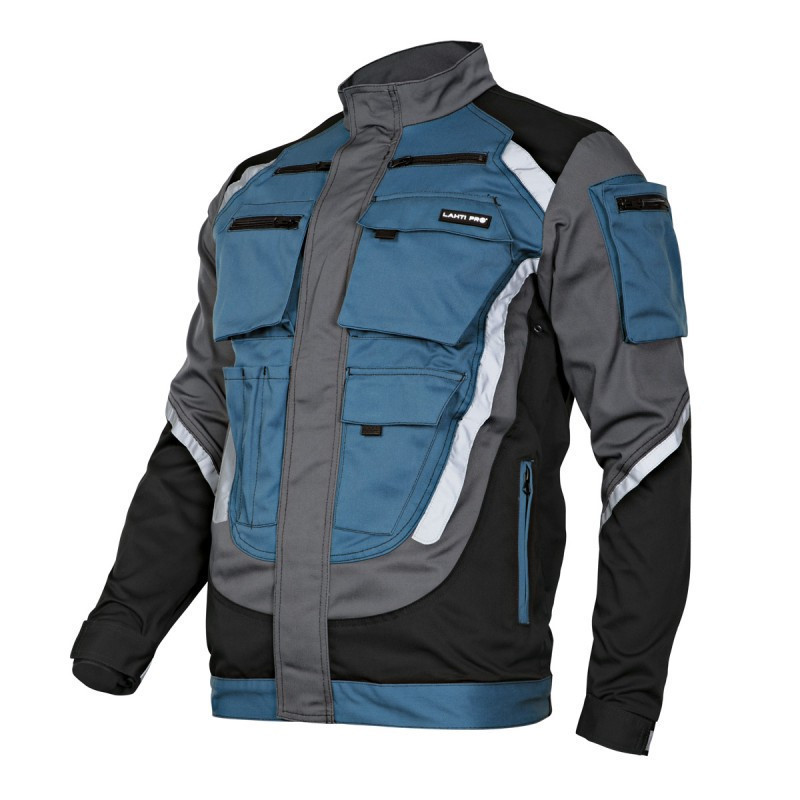 Куртка защитная LahtiPro 40403 XL Черно-синяя