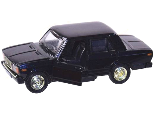 Машинка ВАЗ 2106 із серії Автопром чорна Країна іграшок (7794)