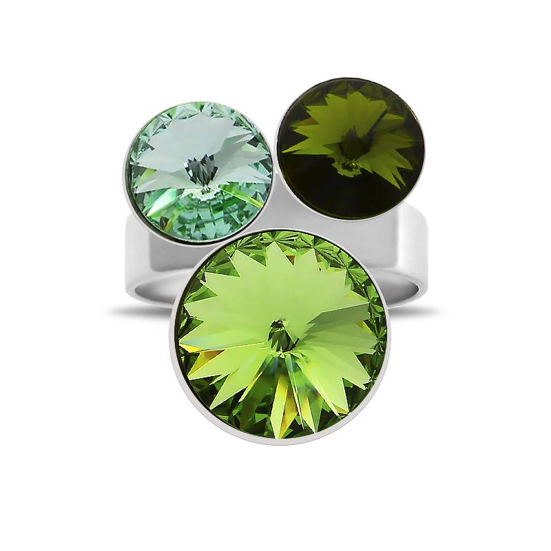 Кільце KOBI Zorina зі Swarovski Регульований/Безрозмірне (7770-0901-116)