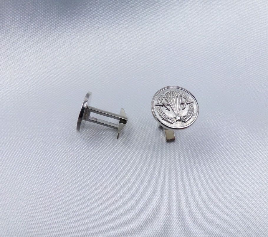 Запонки вдв Maxi Silver 5465