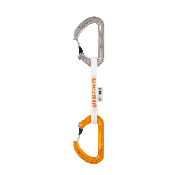 Оттяжка с карабинами Petzl Ange Finesse S + S 17 см (1052-M57D 17)