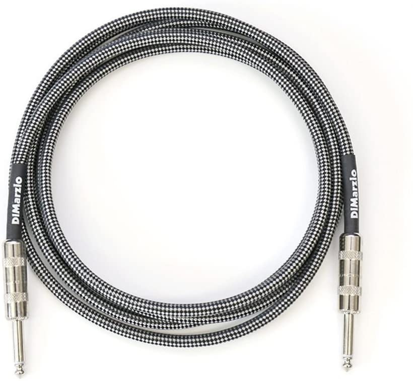 Кабель инструментальный DiMarzio EP1715SSBKGY Instrument Cable 4.5m (15ft) 