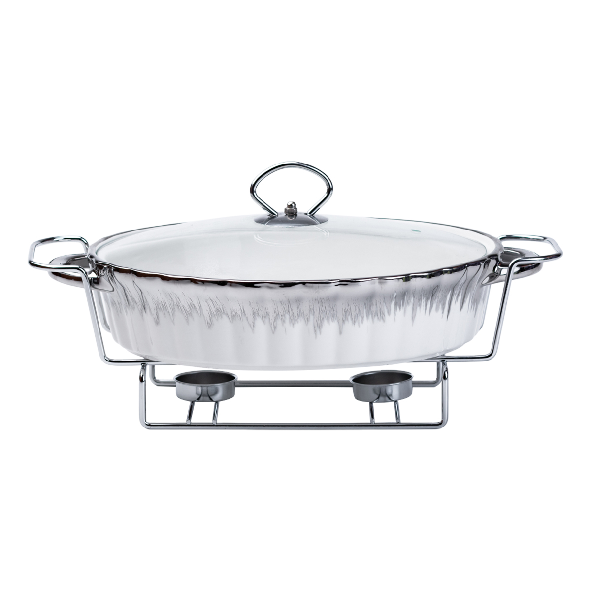 Мармитница YIWU 1.5 л Хром-белый (HP1023)