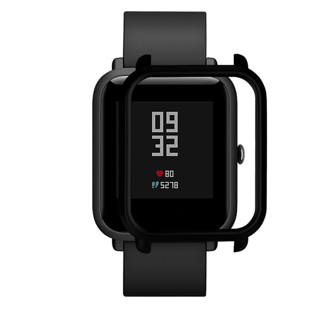 Накладка бампер для годинника Xiaomi Amazfit Bip Чорна (1010501)