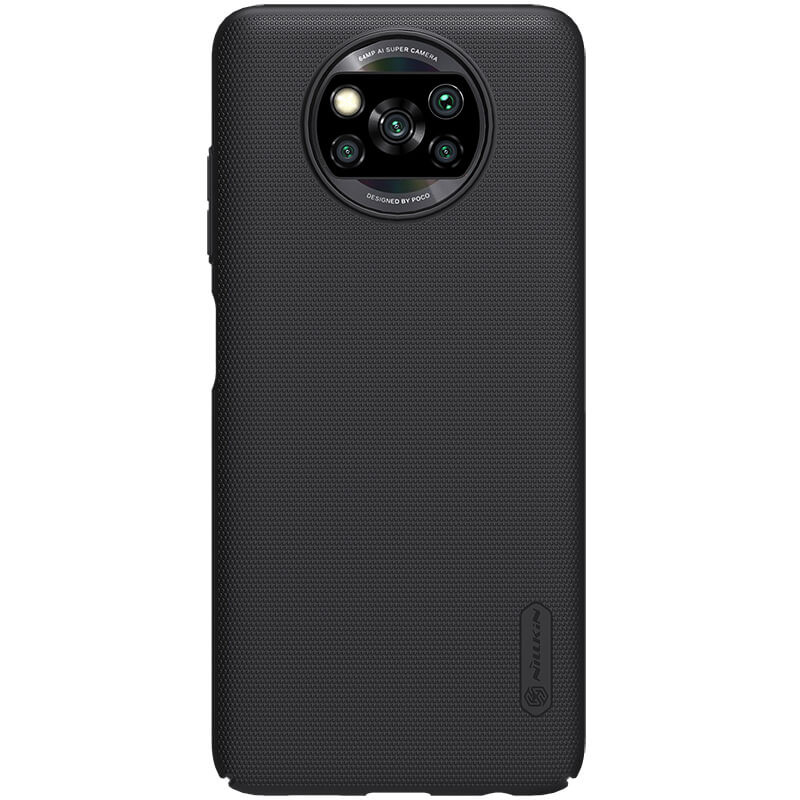 Чехол Nillkin Matte для Xiaomi Poco X3 Pro (Черный) 1067507
