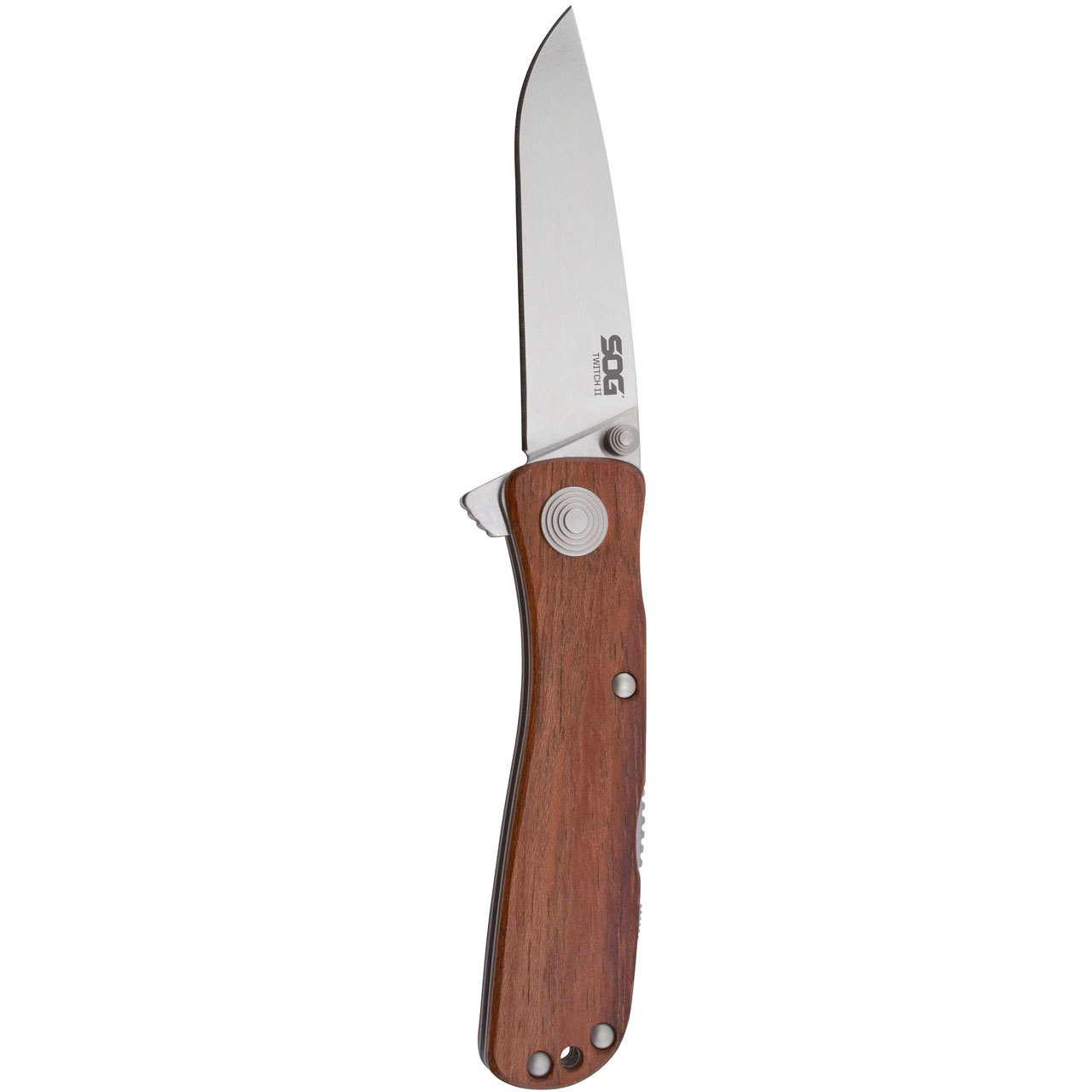 Нож SOG Twitch II Wood Handle Коричневый