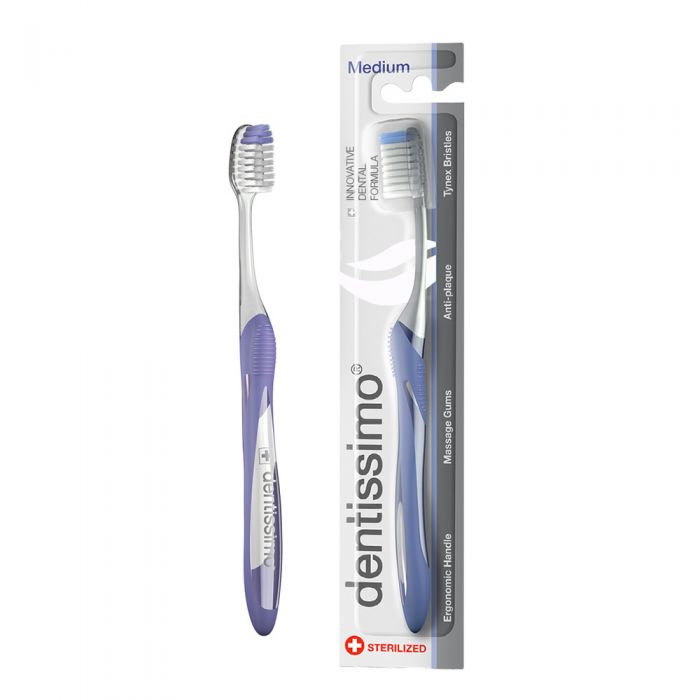 Зубна щітка Dentissimo Medium, середньожорстка (MM00430)