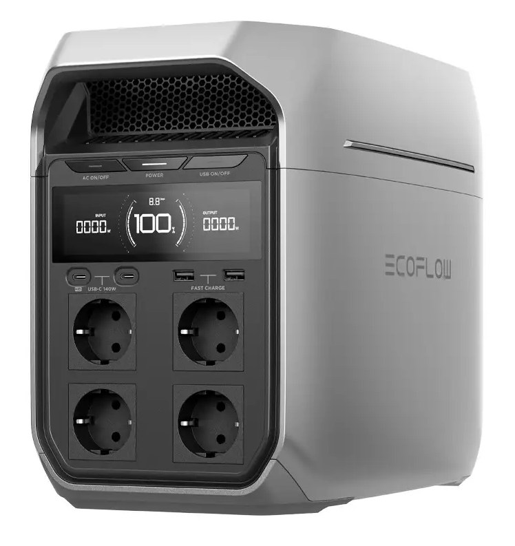 Портативна зарядна станція EcoFlow Delta 3 Plus 1024 Вт·год 1800 Вт IP65