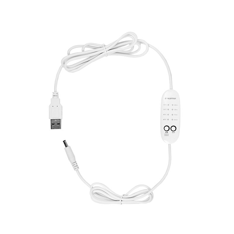 Паровая маска для глаз расслабляющая E-Warmer F0701 Lavender USB Розовый