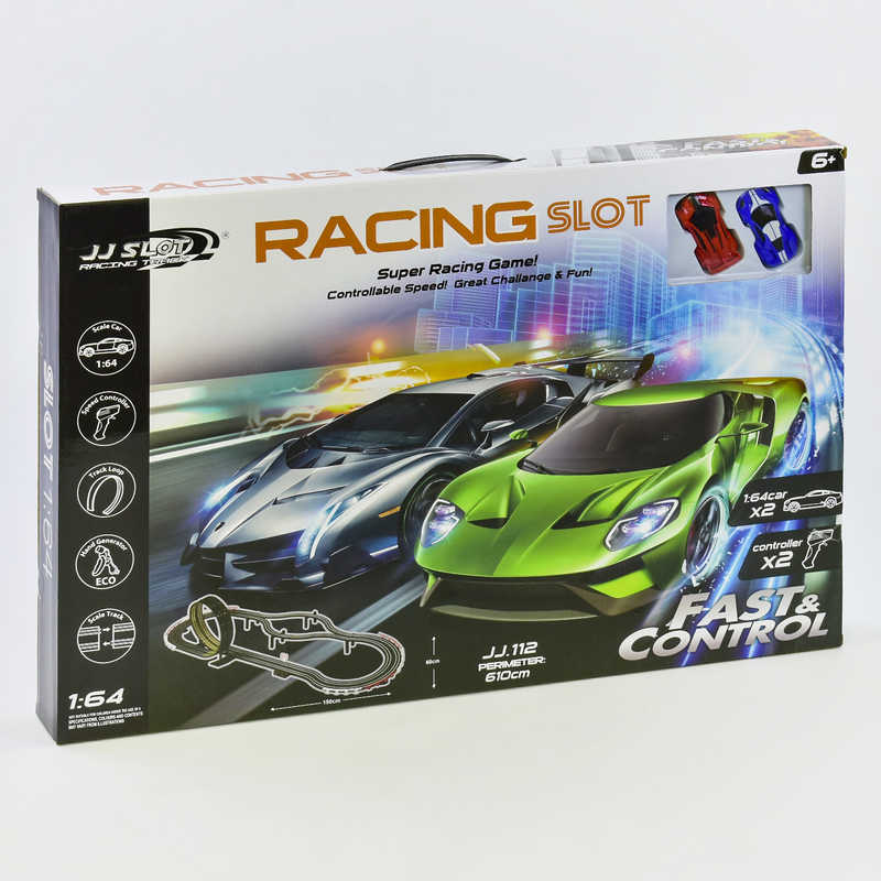 Автотрек Racing Track JJ 112-2 610 см (2-JJ112-2-72328)