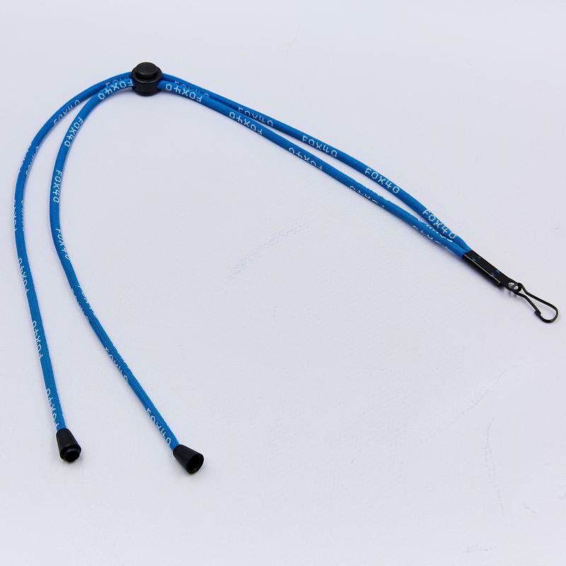 Шнурок для свистка з карабіном FOX40-100 BREAKAWAY LANYARDS Синій