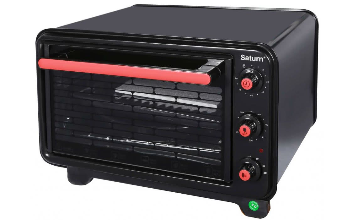 Електрична піч Saturn ST-EC10701 Black (F00122489)
