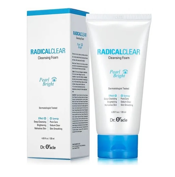 Пінка для глибокого очищення шкіри Radical Clear Cleansing Foam Dr. Oracle 120 мл