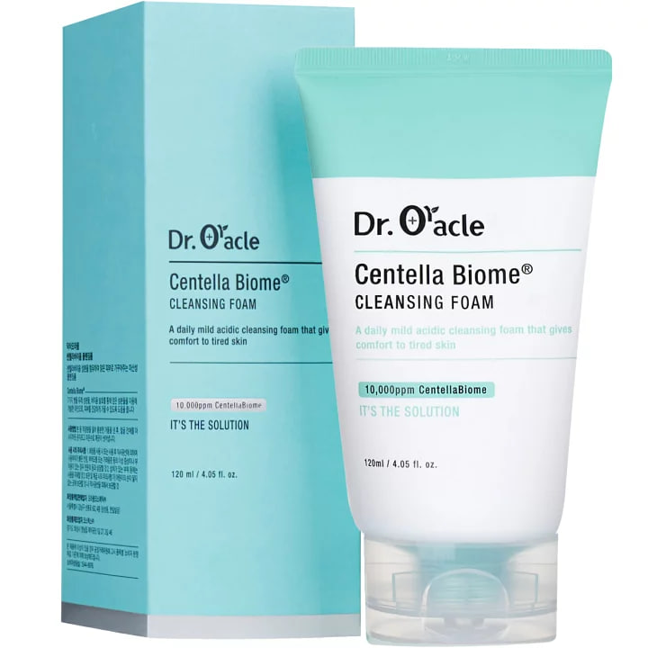 М'яка пінка для вмивання з центелою Dr. Oracle Centella Biome Cleansing Foam 120 мл (8809408732269)