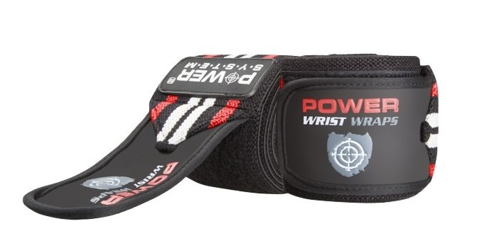 Кистові бинти Power System Wrist Wraps PS-3500 Black-Red