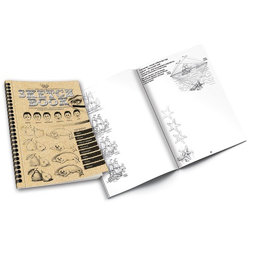 Набор креативного творчества SKETCH BOOK Dankotoys (SB-01-02)