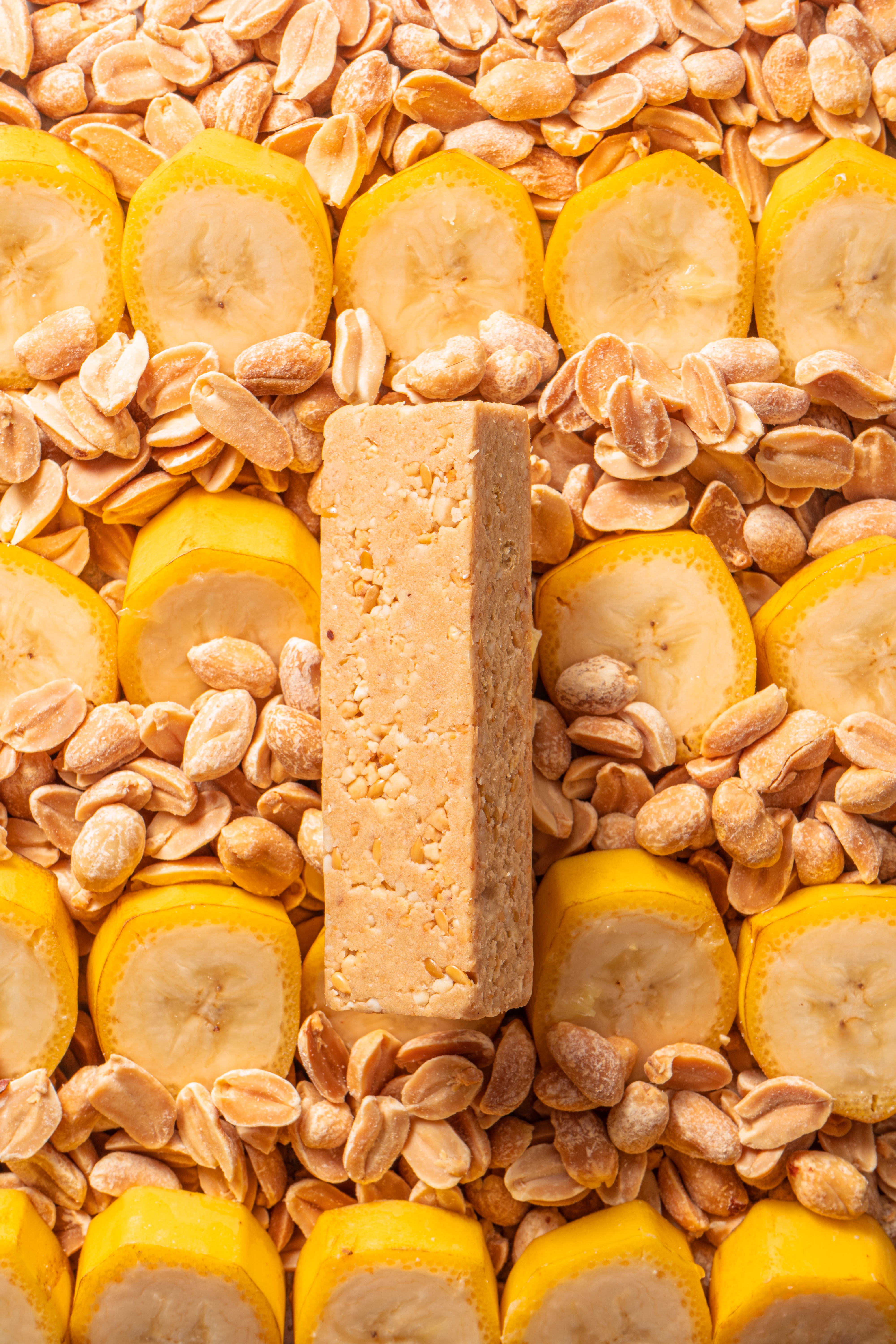 Батончик кето протеиновый FIZI Banana peanut 45 г х 10 шт Веган (4820262540375)