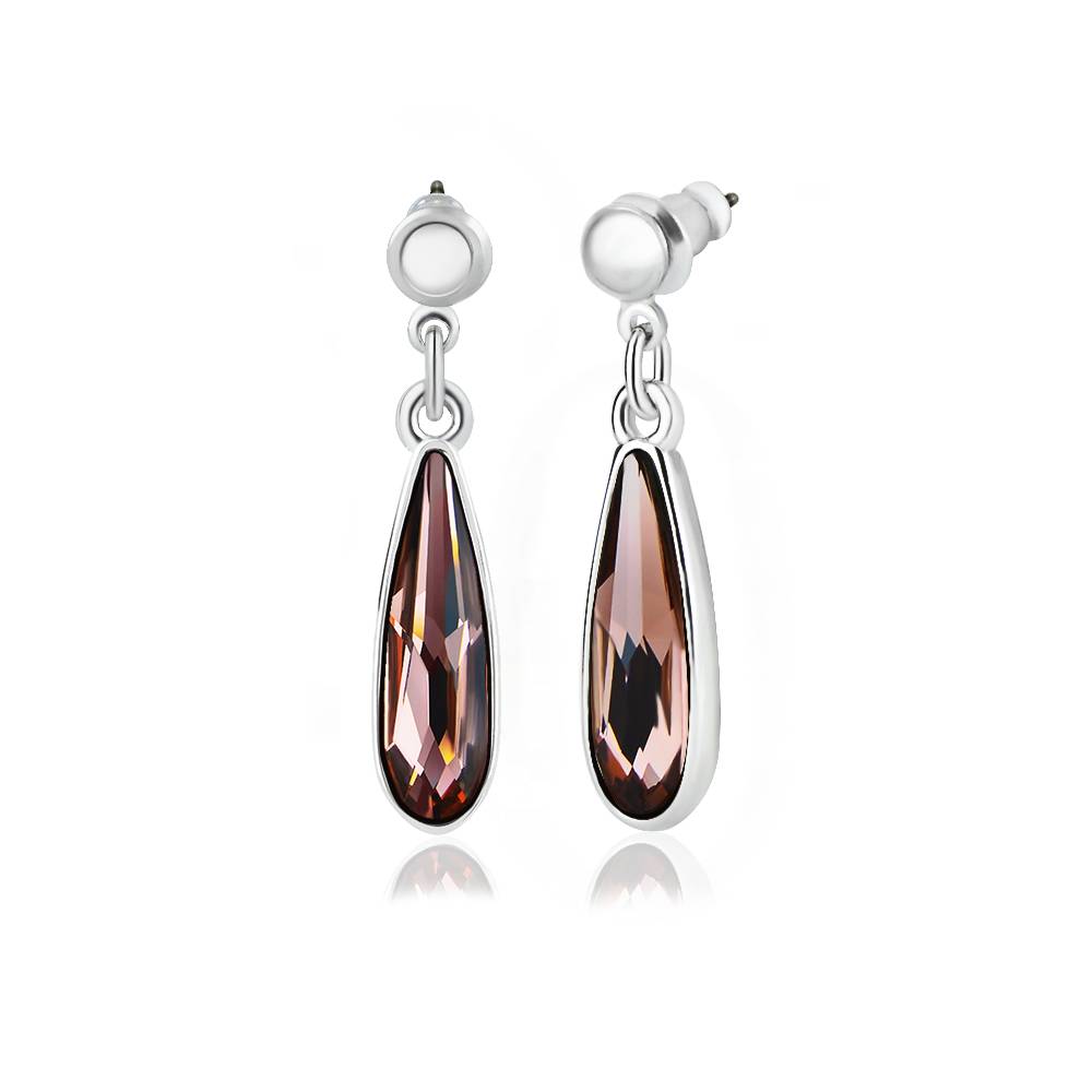 Сережки KOBI Gera зі вставкою Swarovski (7440-3222-61-32)