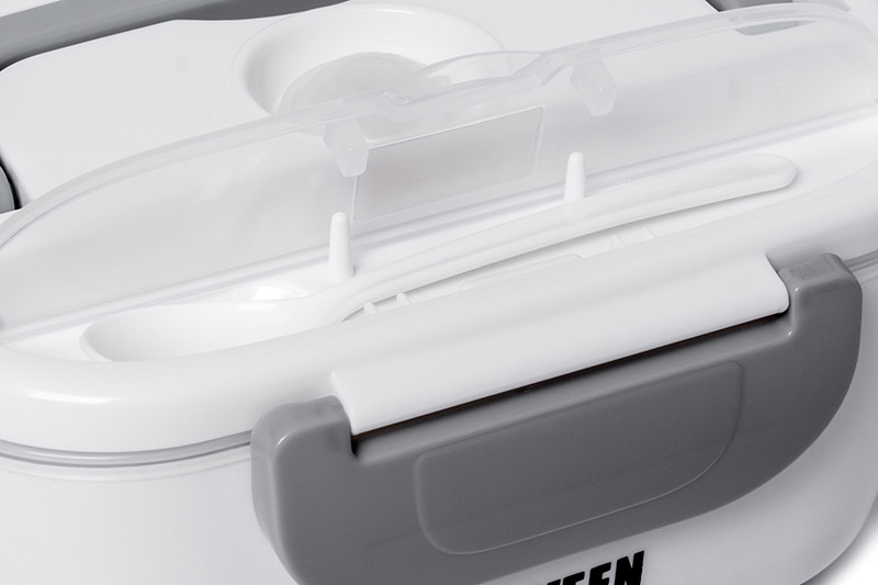 Ланч-бокс с подогревом Noveen LB310 Grey от 220В 230х160х105 мм Бело-серый