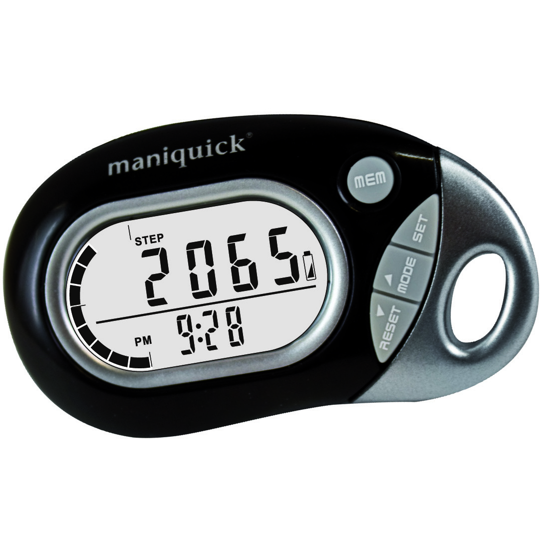 Шагомір багатофункціональний 3D Maniquick Pedometer MQ771