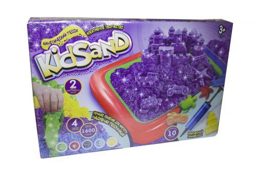 Кинетический песок Danko Toys KidSand с песочницей