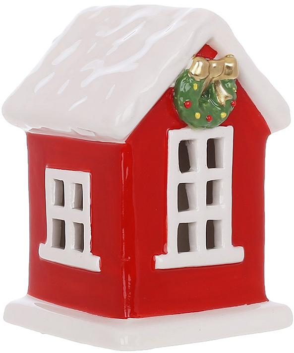 Светодиодная елочная игрушка BonaDi Red House 7х11 см Разноцветный DP232308