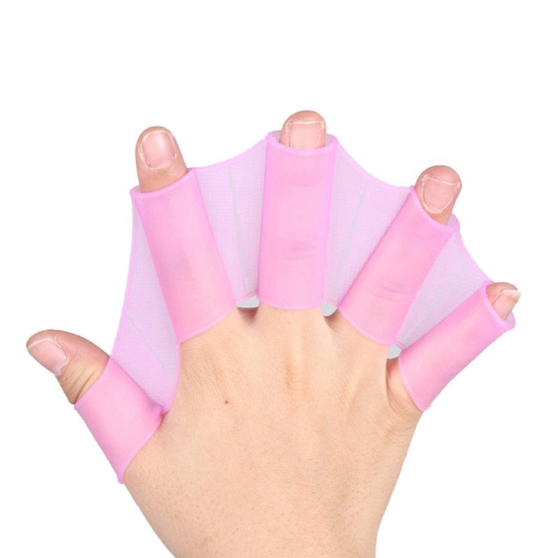 Ласти плавальні для рук RIAS Pink M (3_00926)