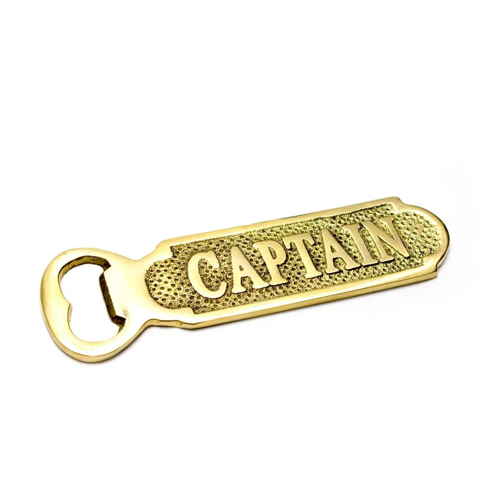 Відкривачка для пляшок No Brand Captain 14х4,5х0,3 см Бронзовий (DN26582)