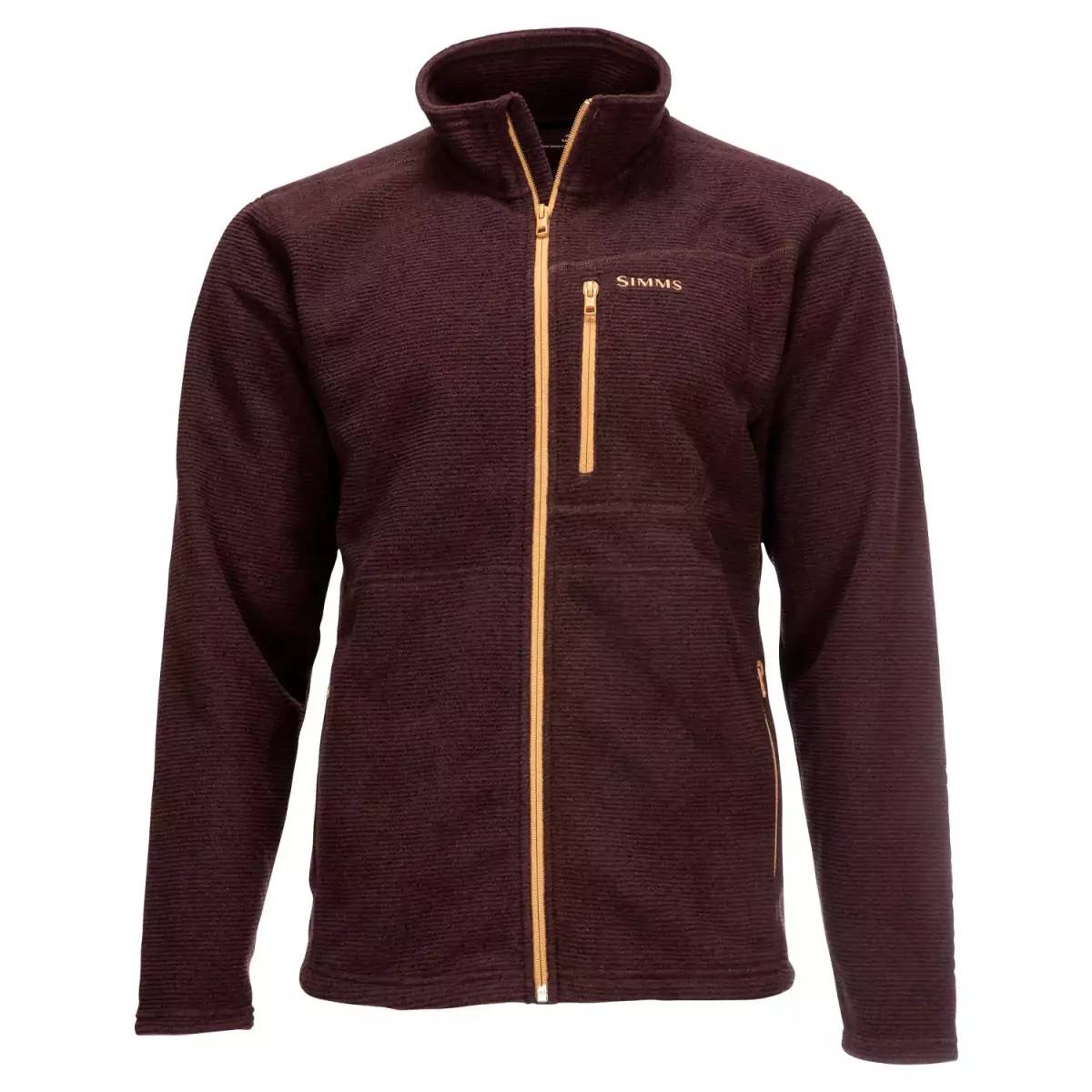 Куртка Simms Rivershed Full Zip Mahogany XL (2191083 / 13071-901-50)