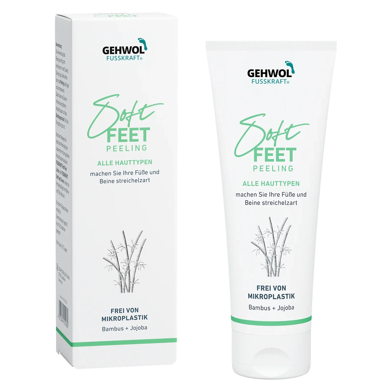 Пилинг Gehwol Soft Feet Scrub Бамбук и жожоба 125 мл