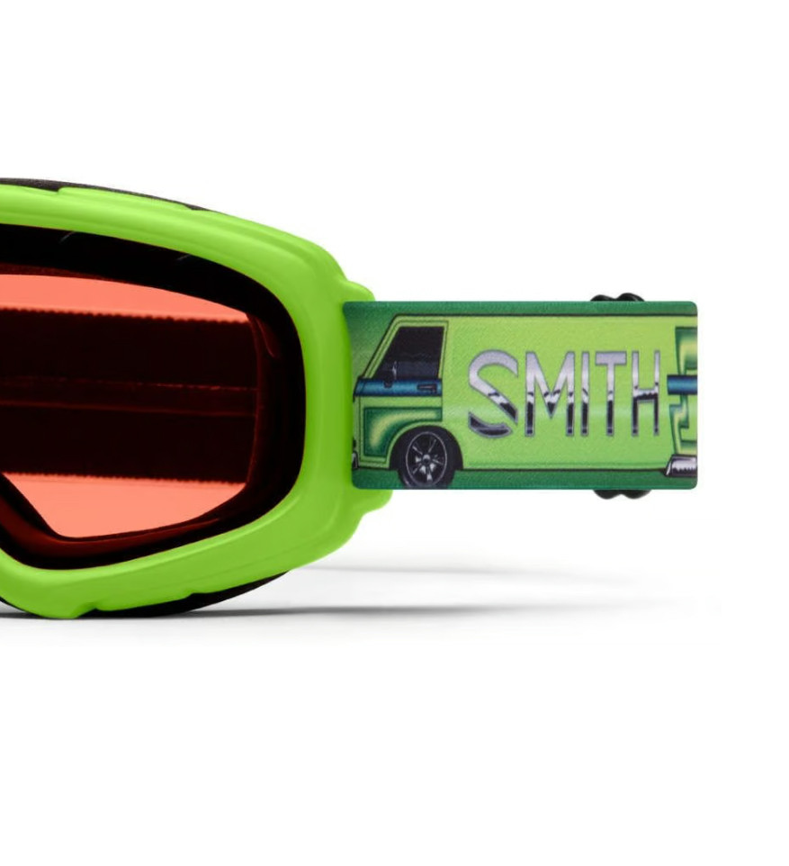 Маска горнолыжная для юниоров Smith Gambler Small-Medium Fit Limelight Van Life Cat.S2