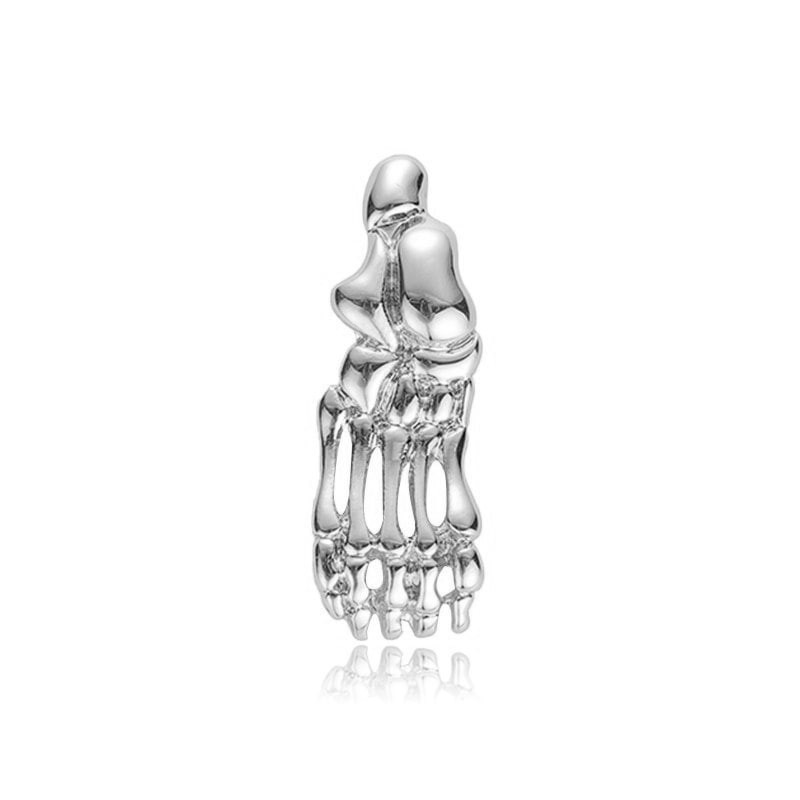 Значок BROCHE Стопа серебристый BRGV111831