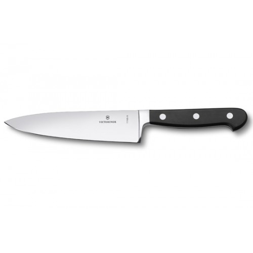 Кухонний кований ніж Victorinox German Type кухарський 150 мм Чорний (7.7123.15)