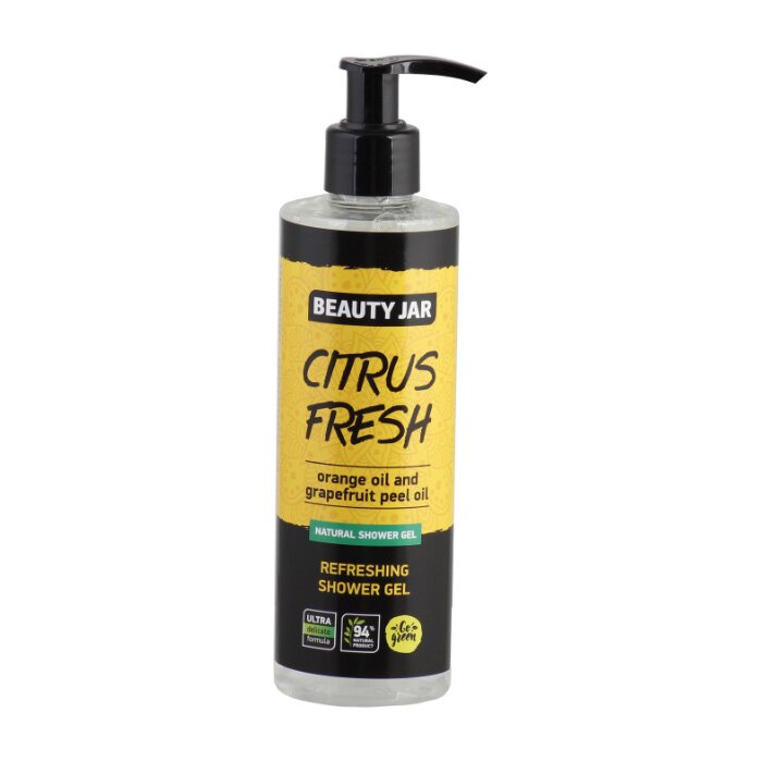Гель для душа парфюмированный Citrus Fresh Beauty Jar 250 мл