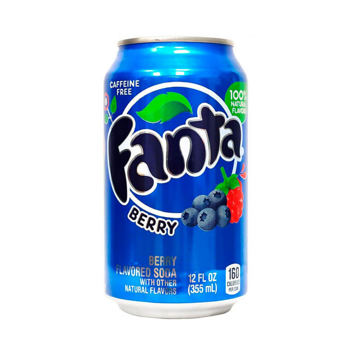 Напиток газированный Fanta Berry Фанта Лесные ягоды 355 мл (15359)