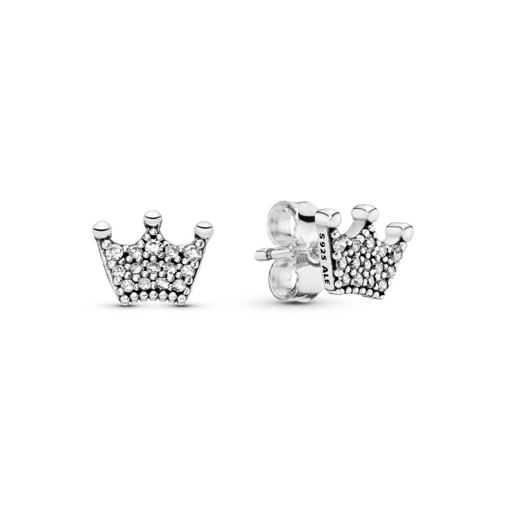 Срібні сережки No Brand Корона 297127CZ (1389847239)