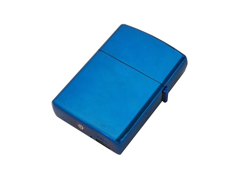Электроимпульсная USB зажигалка SUNROZ Синяя (SUN0211)