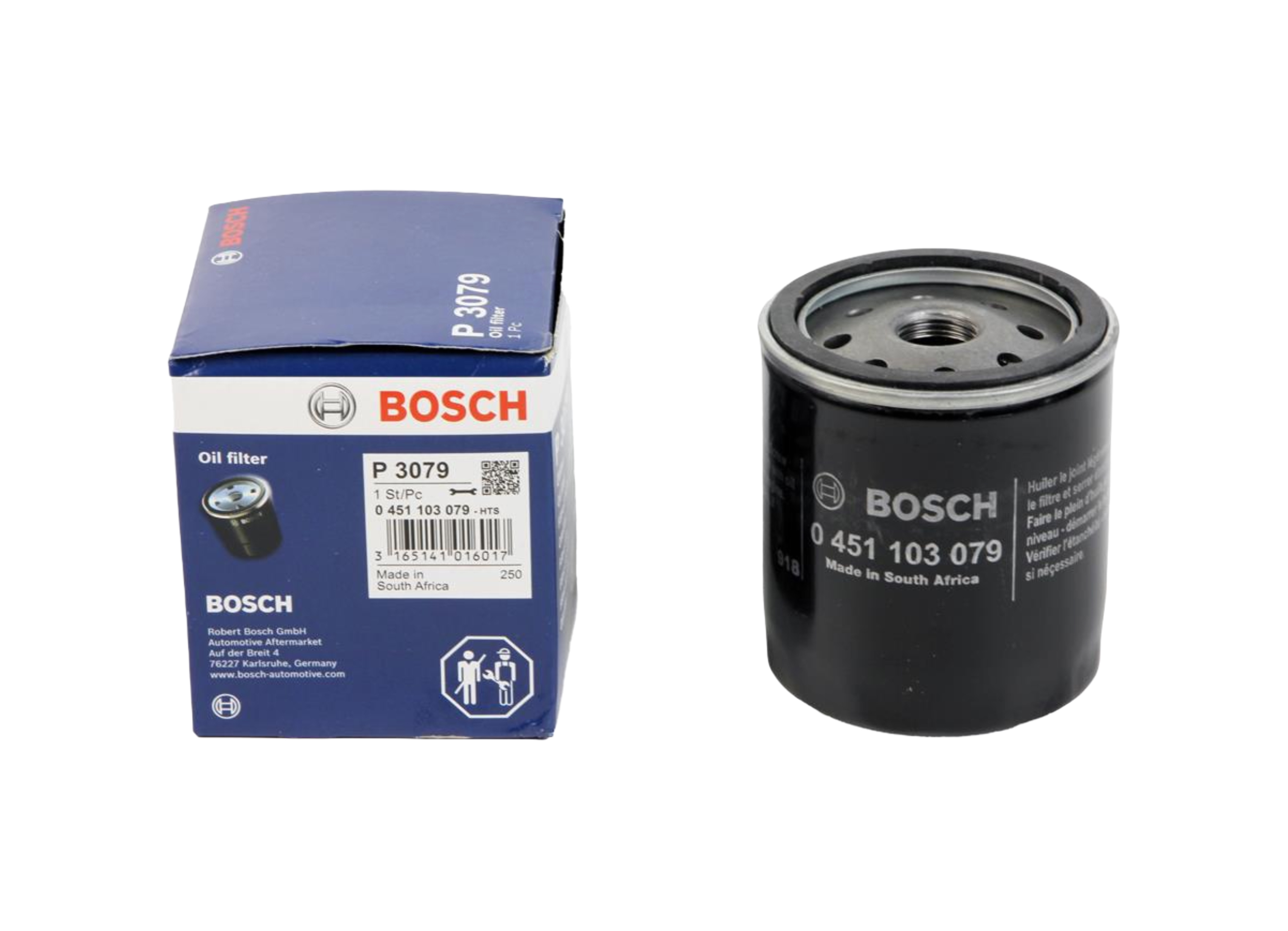 Фильтр масляный Bosch Daewoo Lanos Opel (0 451 103 079)