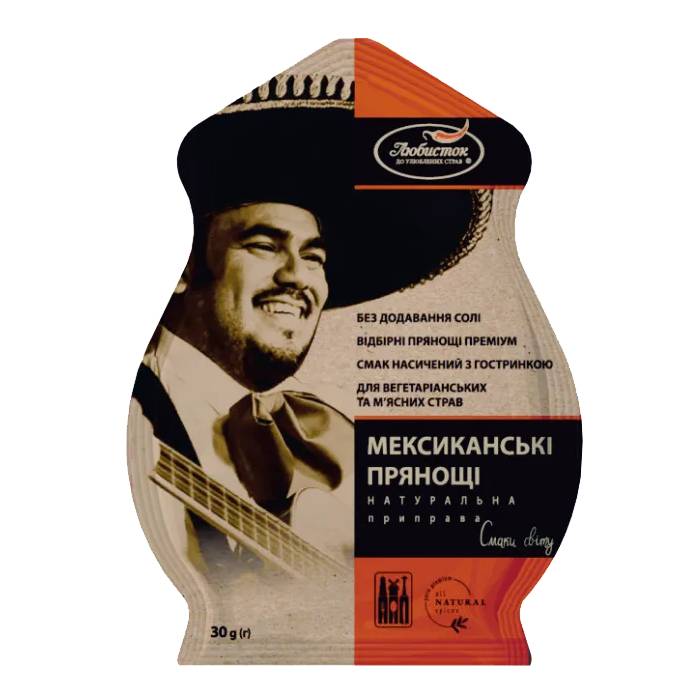 Приправа Мексиканские пряности "Вкусы мира" Любисток 30 г