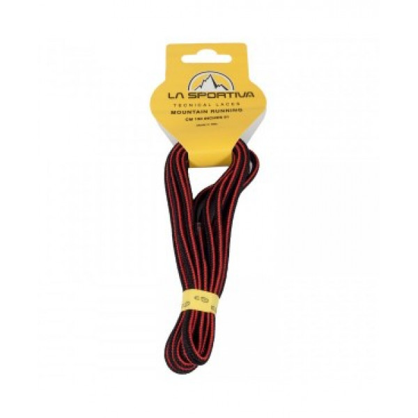 Шнурки La Sportiva Mountain Running Laces 130cm Black/Red (1052-9MRBR)