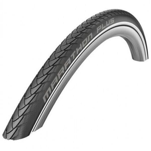 Покрышка Schwalbe MARATHON PLUS Evo, SmartGuard, TwinSkin B/B+RT HS440 2Grip NMC 67EPI 24x1 25-540 Черный (S24167MPV)