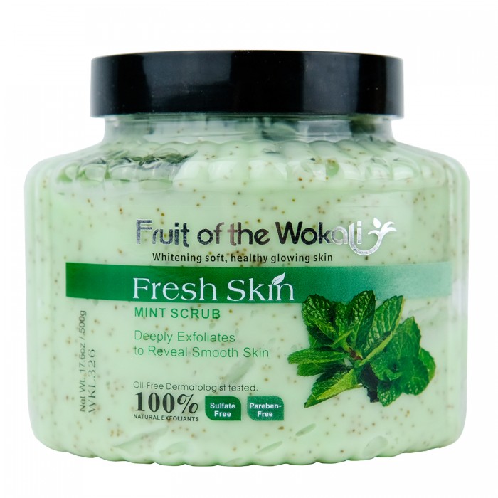 Скраб для тела Wokali Fresh Skin Scrub Mint WKL326 500 г