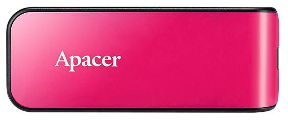 Flash Drive Apacer AH334 32GB (AP32GAH334P-1) Pink (6325682)