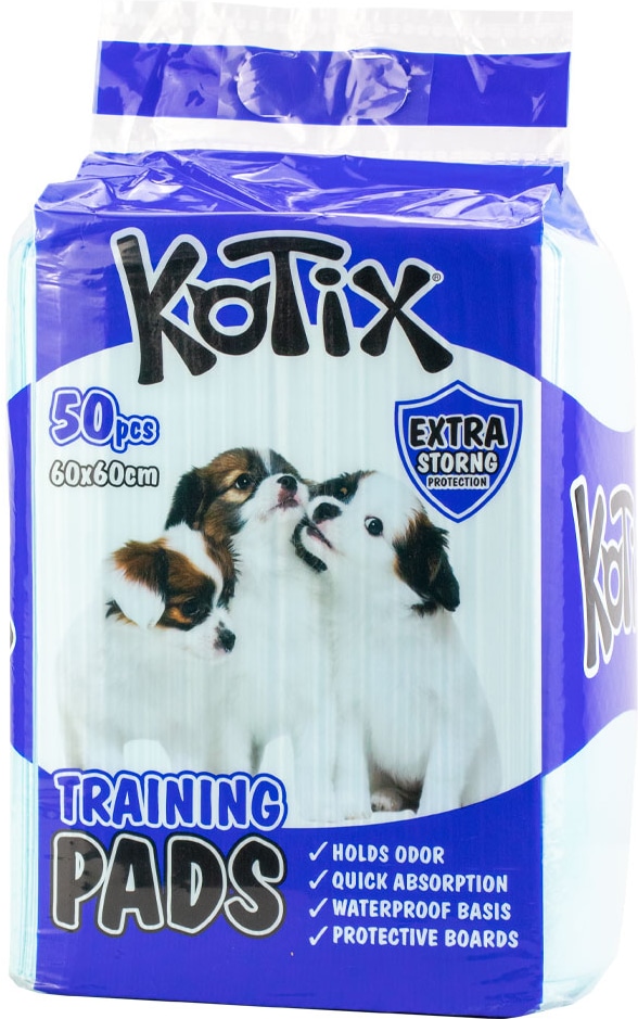 Пеленки для собак Kotix Premium 60x60 см Белый 50 шт (4820266661342)