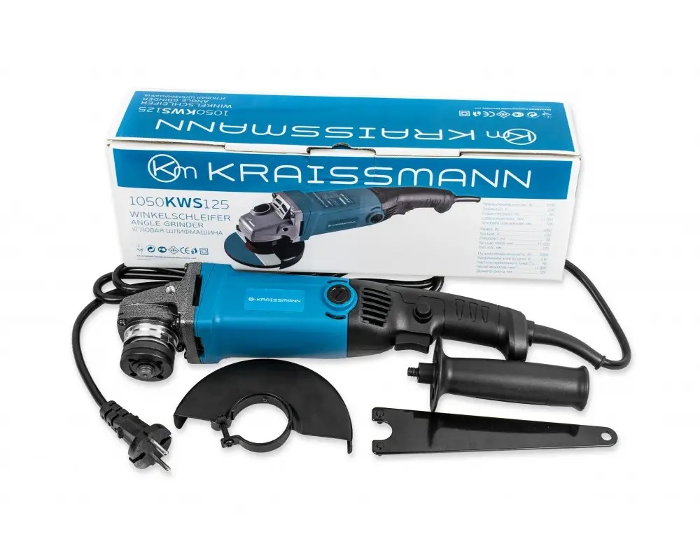 Болгарка KRAISSMANN 1050 KWS 125Е