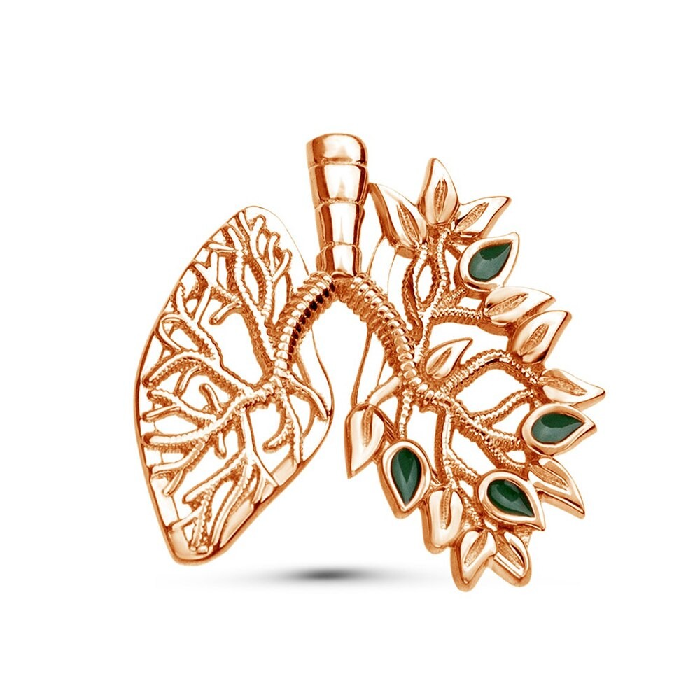 Значок BROCHE Лёгкие золотистый BRGV112938