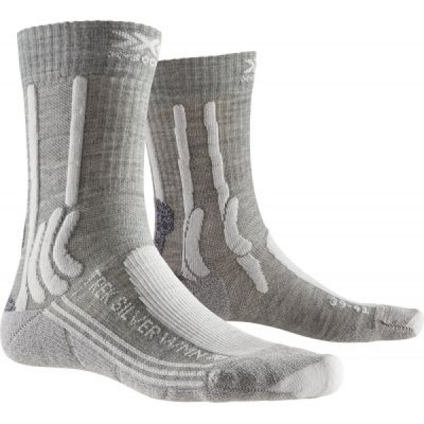 Носки X-Socks Trek Silver Women 35-36 Серый (1068-XS-TS07S19W 35-36 G0)