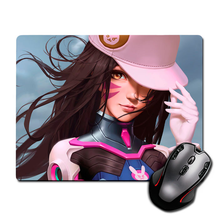 Игровая поверхность Дива Овервотч D.Va Overwatch 300 х 250 мм (822541)